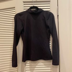 BlackMilk black long-sleeve turtle neck